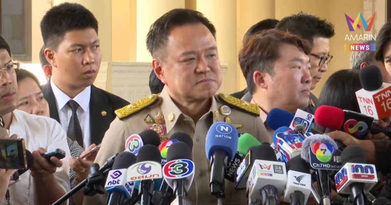 “อนุทิน” ปิดโต๊ะคุย เขมร ลั่น หากจะหยุดรบ ต้องทำตามฝ่ายไทยกำหนดท่านั้น