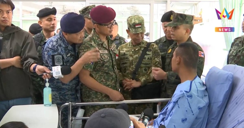 คณะ AOT-TH รุดฟังข้อเท็จจริง จากปาก พลทหาร ถูกยิงภูผาเหล็ก