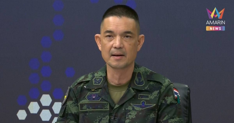 ศูนย์แถลงข่าวร่วมสถานการณ์ชายแดนไทย-กัมพูชา สรุปผลการปะทะภาพรวมวันนี้