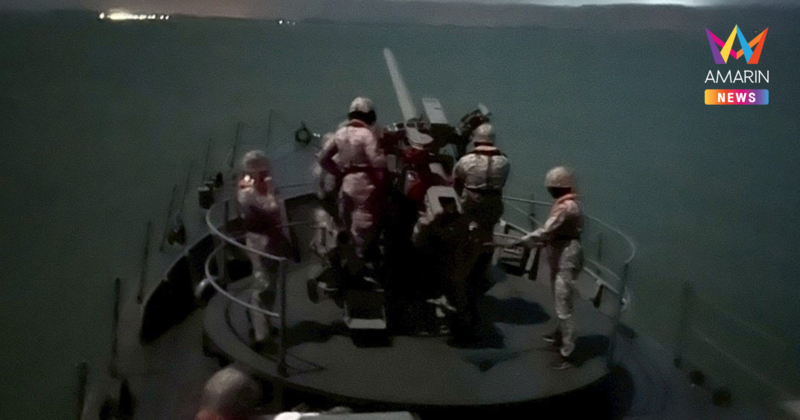 ทร.เตือนเรือประมงไทย เลี่ยงเส้นเขตแดน หากพบเรือรบเขมรแจ้งทันที