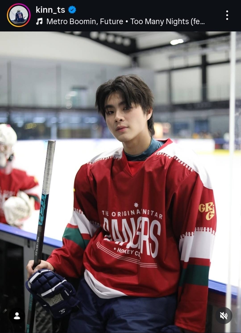 ออร่าทะลุจอ! "คิน ธนชัย" นักกีฬาฮอกกี้น้ําแข็งทีมชาติไทย ชิงชัยซีเกมส์