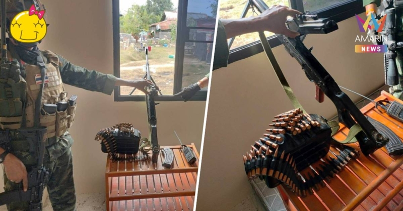 พบทหารเขมรตั้งปืนในบ้านชาวบ้านคลองแผง จ.สระแก้ว เป็นที่ตั้งทางทหาร