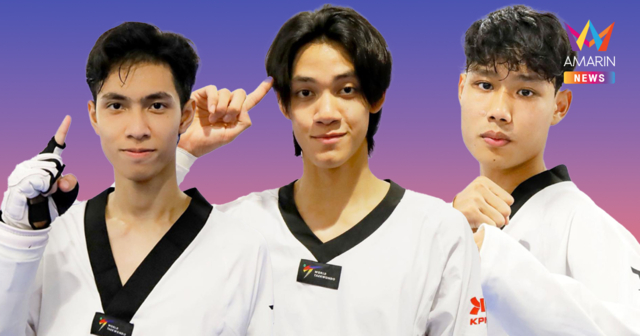 เทควันโดไทยได้อีก 3 ทอง 