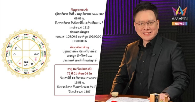 "อ.ลักษณ์ เรขานิเทศ" เปิดดวงประเทศสหรัฐอเมริกา-กัมพูชา หลังปะทะรอบที่2