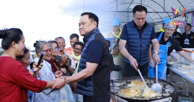 ‘นายกฯ’ดอดบุรีรัมย์ ให้กำลังใจชาวบ้าน-เจ้าหน้าที่ปฏิบัติงานในศูนย์อพยพ