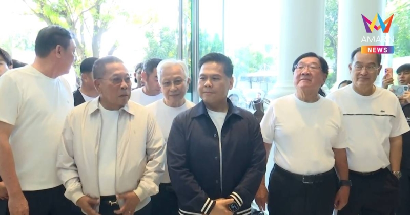 "วราวุธ"นำทีมลูกพรรคชทพ.นับ10ชีวิต สวมเสื้อ"ภูมิใจไทย"ลุยศึกเลือกตั้ง