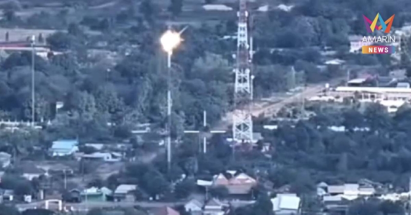 กองกำลังบูรพา ยิงทำลายเสาส่งสัญญาณของฝ่ายกัมพูชา