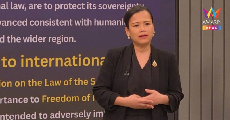 เขมรปั่นเฟคนิวส์ปิดอ่าวไทยยันยึดกฎหมายสากลตัดเส้นยุทธปัจจัยเข้ากัมพูชา