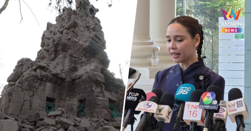 "ซาบีดา"ยันไทยป้องกันตัวตามหลักสากล พร้อมบูรณะปราสาทตาควายเมื่อปลอดภัย