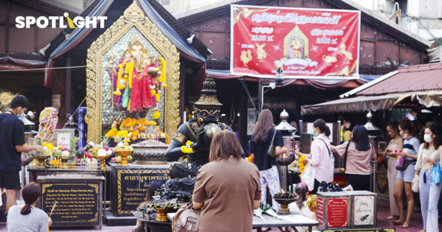 Grab เผยที่สุดแห่งปี 2025 “เทวาลัยพระพิฆเนศ” ห้วยขวาง ยืนหนึ่งสายมู