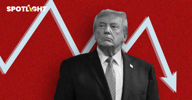 ความนิยมทรัมป์ลดระดับต่ำสุดเหลือ 39% รอยเตอร์สชี้คนผิดหวังด้านเศรษฐกิจ