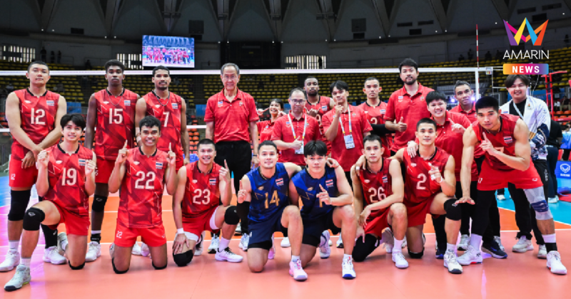 "วอลเลย์บอลชายไทย" ทุบ ฟิลิปปินส์ ลิ่วชิงฯ ซีเกมส์2025