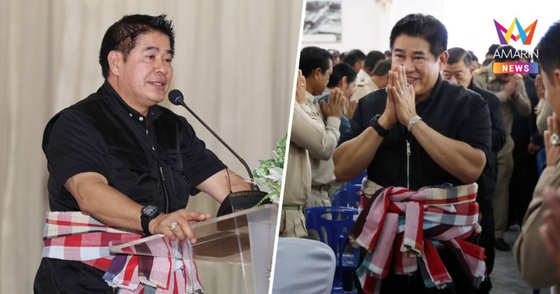 "ธรรมนัส" ลงพื้นที่เชียงราย เร่งสร้างอ่างเก็บน้ำแม่คำ บรรเทาภัยแล้ง