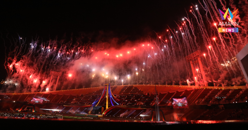 ประมวลภาพ พิธีปิดซีเกมส์2025 ส่งไม้ต่อ มาเลเซีย2027