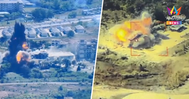 ทัพเรือ-ทัพฟ้ารุกฆาต! ส่งนย.-เอฟ16 ยึดคืนบ้านท่าเส้น ถล่มกาสิโนทมอดา