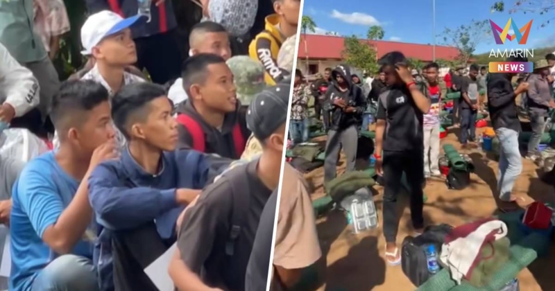 เริ่มแล้ว!กองทัพเขมรเร่งเกณฑ์ทหารครั้งที่ 3 ในรอบปี ตามนโยบาย ฮุน เซน