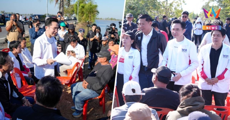 ลงพื้นที่อยุธยาครั้งแรก"ยศชนัน"ถกแก้น้ำ-เกษตร ทั้งระบบ