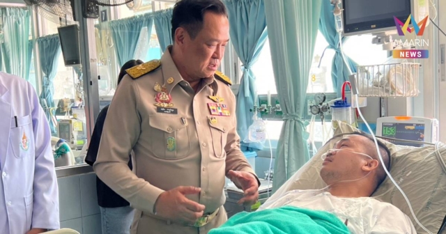 นายกฯ บินด่วนเยี่ยมนาวิกโยธิน เหยียบทุ่นระเบิด สูญเสียขาเป็นรายที่ 8