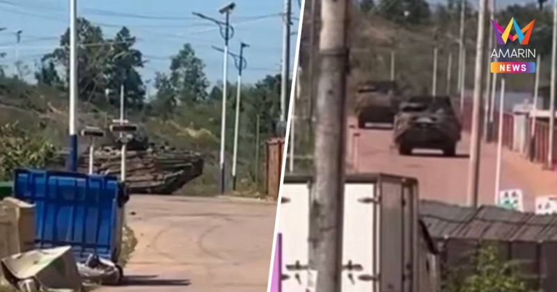 ทร. ยัน"เขตแดนไทย"หลัง"ยานรบสะเทินน้ำสะเทินบก" เข้าพื้นที่ บ.ทมอดา