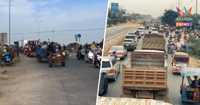 ทหารเขมร สั่งชาวบ้านในปอยเปตอพยพด่วน หลังสมรภูมิแนวรบเดือดอีกครั้ง