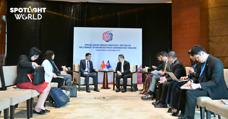 ประชุมอาเซียนนัดพิเศษ หาทางออกไทย-กัมพูชา รมว.ต่างประเทศสิงคโปร์ร่วมวง