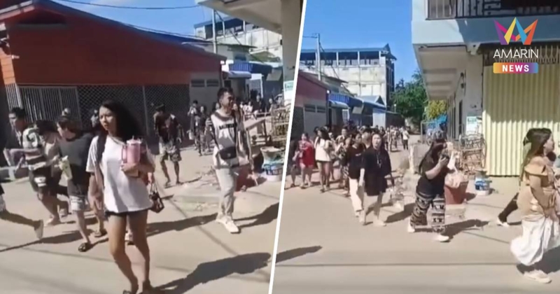 แก๊งสแกมเมอร์จีน-กัมพูชาในย่านปอยเปต แตกรัง! รีบหนีเอาตัวรอด