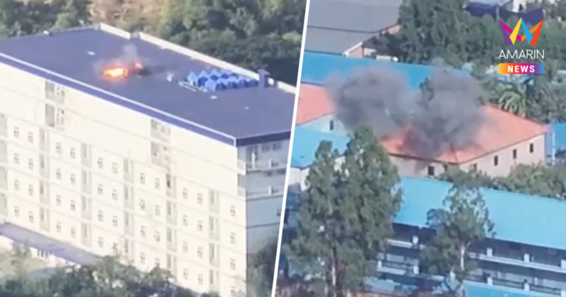 ถล่มยับ! 2 ฐานทหารเขมรกลางปอยเปต แปลงตึกสแกมเมอร์เป็นคลังกระสุน