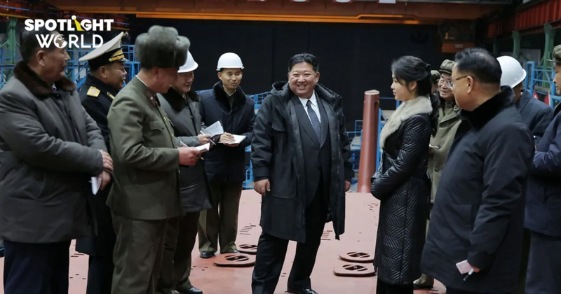 คิม จองอึนควงลูกสาว คุมโปรเจกต์เรือดำน้ำ-ซ้อมยิงขีปนาวุธรับคริสต์มาส