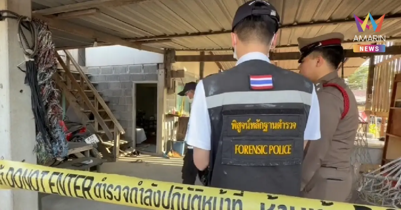 ก๊งเหล้าวันคริสต์มาส พ่อเลี้ยงทะเลาะลูกเลี้ยง ถูกแทง 8 แผลดับ