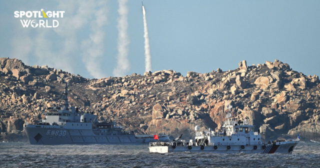 จีนซ้อมรบรอบไต้หวัน ยิงกระสุนจริงนาน 10 ชั่วโมง ทรัมป์ยังไม่กังวล