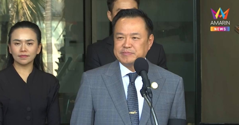 "อนุทิน"ย้อนสื่อ"คุณเขียนเองไม่ใช่หรือ"จี้ถามปมบริษัทลูกชายรับงานกฟภ.