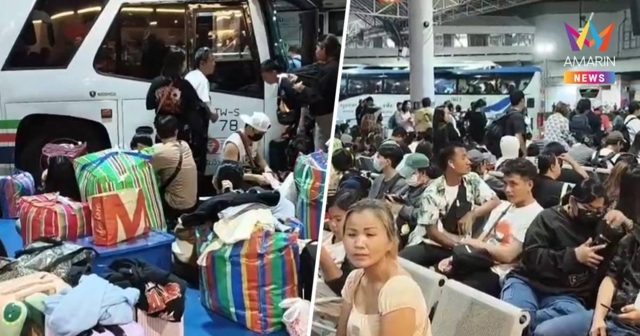 หมอชิต2 ยังหนาแน่น ประชาชนเดินทางกลับภูมิลำเนาช่วงปีใหม่