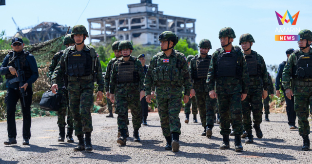 ผบ.ทร. ลุยชายแดนจันทบุรี-ตราด สั่งกำลังพลคุมเข้ม แม้มีดีลหยุดยิง