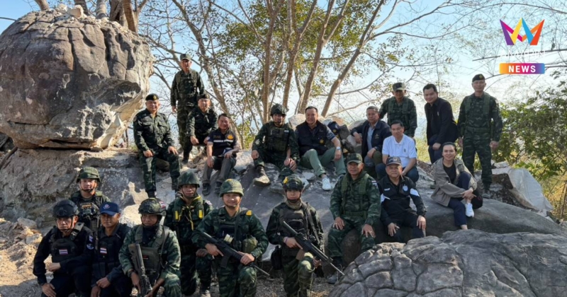 "อนุทิน"ลงพื้นที่ปราสาทคนา ชมกองทัพ​ทำไทยควบคุมพื้นที่ได้โดยสมบูรณ์