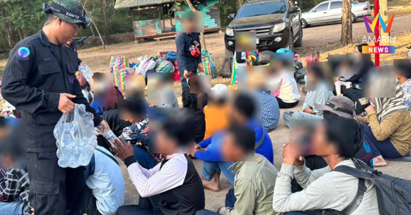 ทัพเรือรวบ 67 เขมรลักลอบเข้าเมือง! ยอมเสี่ยงตายหนี "ความอดอยาก"