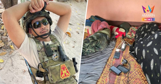 เปิดภาพทหารไทยหลังจากหยุดยิง72 ชั่วโมง