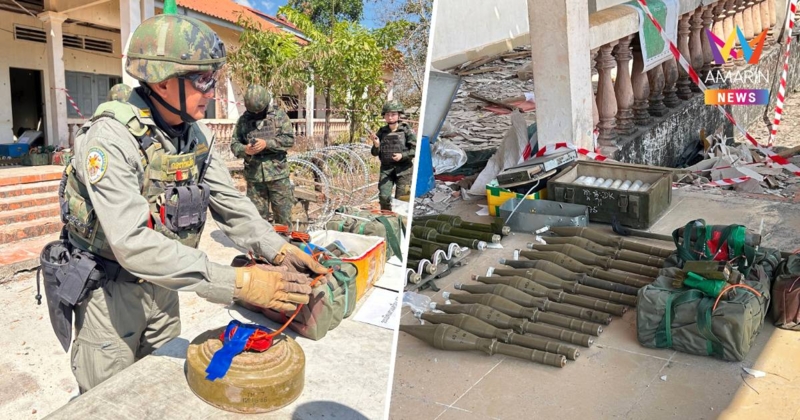 หลักฐานคาตา! กัมพูชายอมรับเอง เจ้าของคลังแสง ละเมิดอนุสัญญาออตตาวาชัด