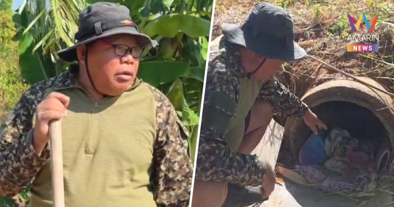 สองสามีภรรยาเล่านาทีชีวิต มุดท่อระบายน้ำแคบๆหลบกระสุนจากฝั่งกัมพูชา