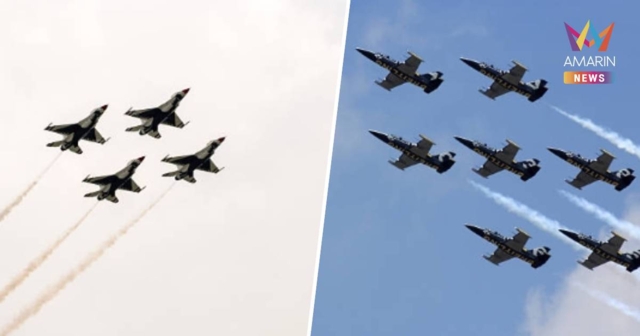 วันเด็ก! ทอ.จัดเต็ม โชว์ F-16 , Gripen ที่ บน.6 ดอนเมือง