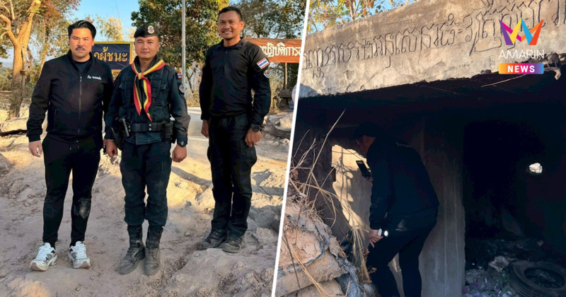 เปิดภาพบังเกอร์ทหารกัมพูชา "กัน" ชมทหารไทย-รถถังใจถึงยึดคืน 5,500 ไร่