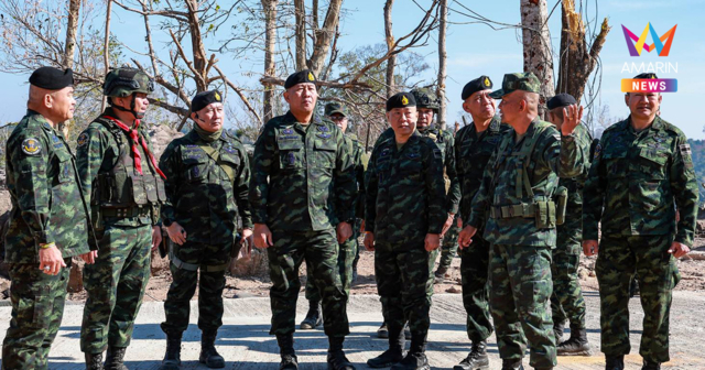 ผบ.ทบ.รุดตรวจฐานปฏิบัติการสุรินทร์ สั่งกองกำลังสุรนารีคุมเข้มแนวชายแดน