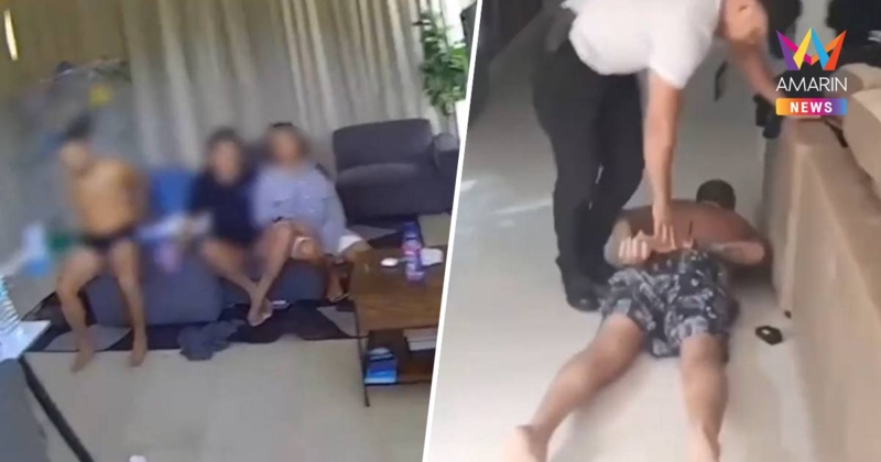 ตำรวจท่องเที่ยวพะงัน บุกทลายปาร์ตี้ยาเสพติดข้ามคืน รวบ 4 ชาวอิสราเอล