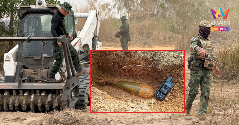 ทัพไทยลุยพรมแดนตราด ทำลายลูกบึ้ม 120 มม. คืนพื้นที่ปลอดภัยให้ปชช.