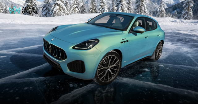 เฉดสีใหม่ ‘Azzurro Aureo’ Maserati เปิดตัว Grecale Cristallo รุ่นพิเศษ