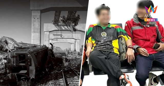 เศร้า! เครนถล่มขบวนด่วนพิเศษ21 แฟนบอลปัตตานีดับยกแก๊ง 6 ราย