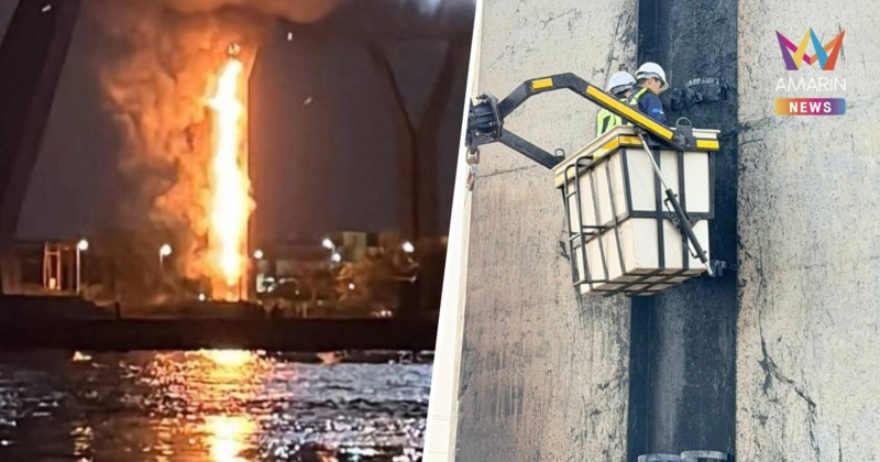 เปิดสาเหตุเพลิงไหม้ ท่อระบายน้ำใต้สะพานภูมิพล