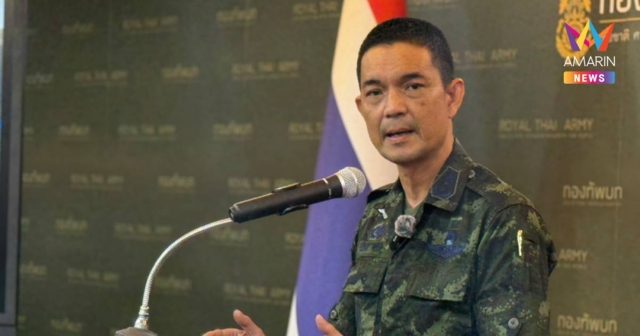 ทบ.โต้ข่าวกัมพูชากล่าวหาบุกรุกพื้นที่พลเรือนยันอธิปไตยไทย