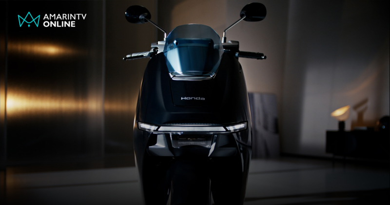 New Honda UC3 รถจักรยานยนต์ไฟฟ้ารุ่นใหม่ มาพร้อมแบตเตอรี่ติดตั้งในตัว