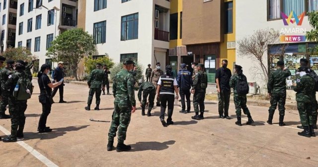 บุกฐานสแกมเมอร์ช่องจอม! ทบ.-จเรตร. เก็บหลักฐาน พบจัดฉากหน่วยงานรัฐ