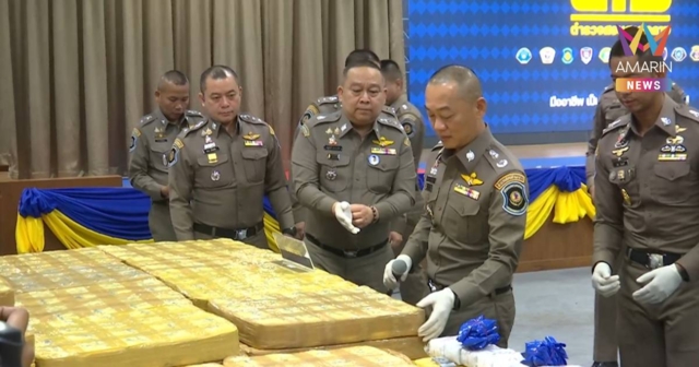 สกัดยาบ้า-ไอซ์  ซุกซ่อนมากับพืชผลทางการเกษตร กว่า 700 ล้าน